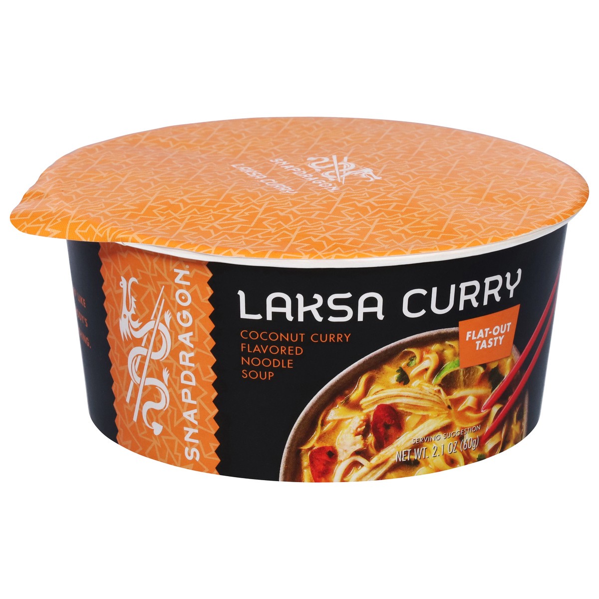 slide 5 of 9, Snapdragon Laksa Curry Instant Noodle Coconut Soup - 2.1 oz, 2.1 oz