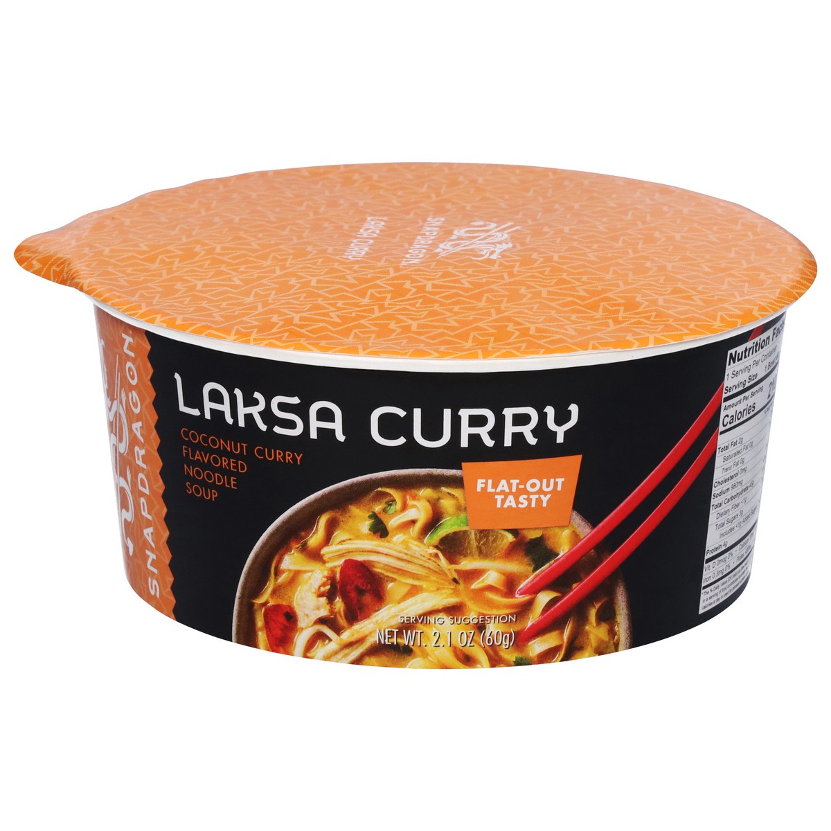 slide 4 of 9, Snapdragon Laksa Curry Instant Noodle Coconut Soup - 2.1 oz, 2.1 oz