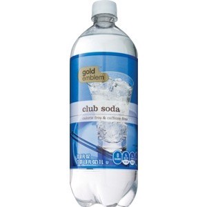 slide 1 of 1, CVS Gold Emblem Club Soda- 1 liter, 1 liter