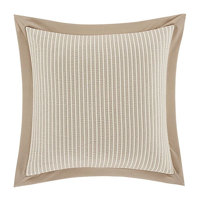 slide 1 of 2, J. Queen New York Palm Beach European Pillow Sham - Sand, 1 ct