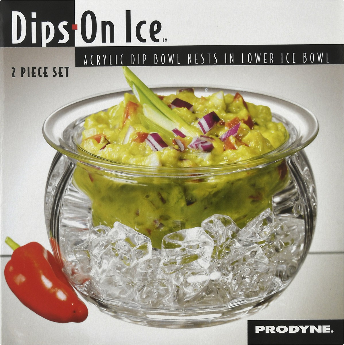 slide 7 of 11, Prodyne Dips on Ice 2 Piece Dip Bowl Set 1 ea, 1 ea