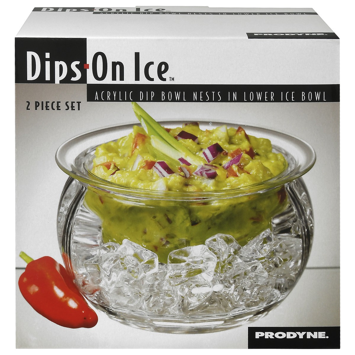 slide 1 of 11, Prodyne Dips on Ice 2 Piece Dip Bowl Set 1 ea, 1 ea