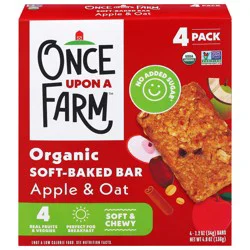 Once Upon A Farm Apple & Oat Soft-Baked Bars