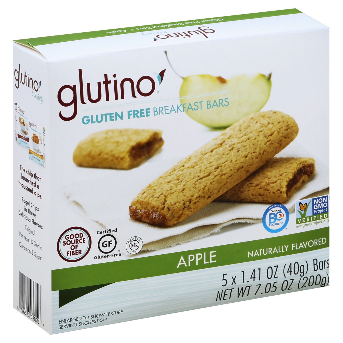 slide 4 of 5, Glutino Breakfast Bars 5 ea, 5 ct