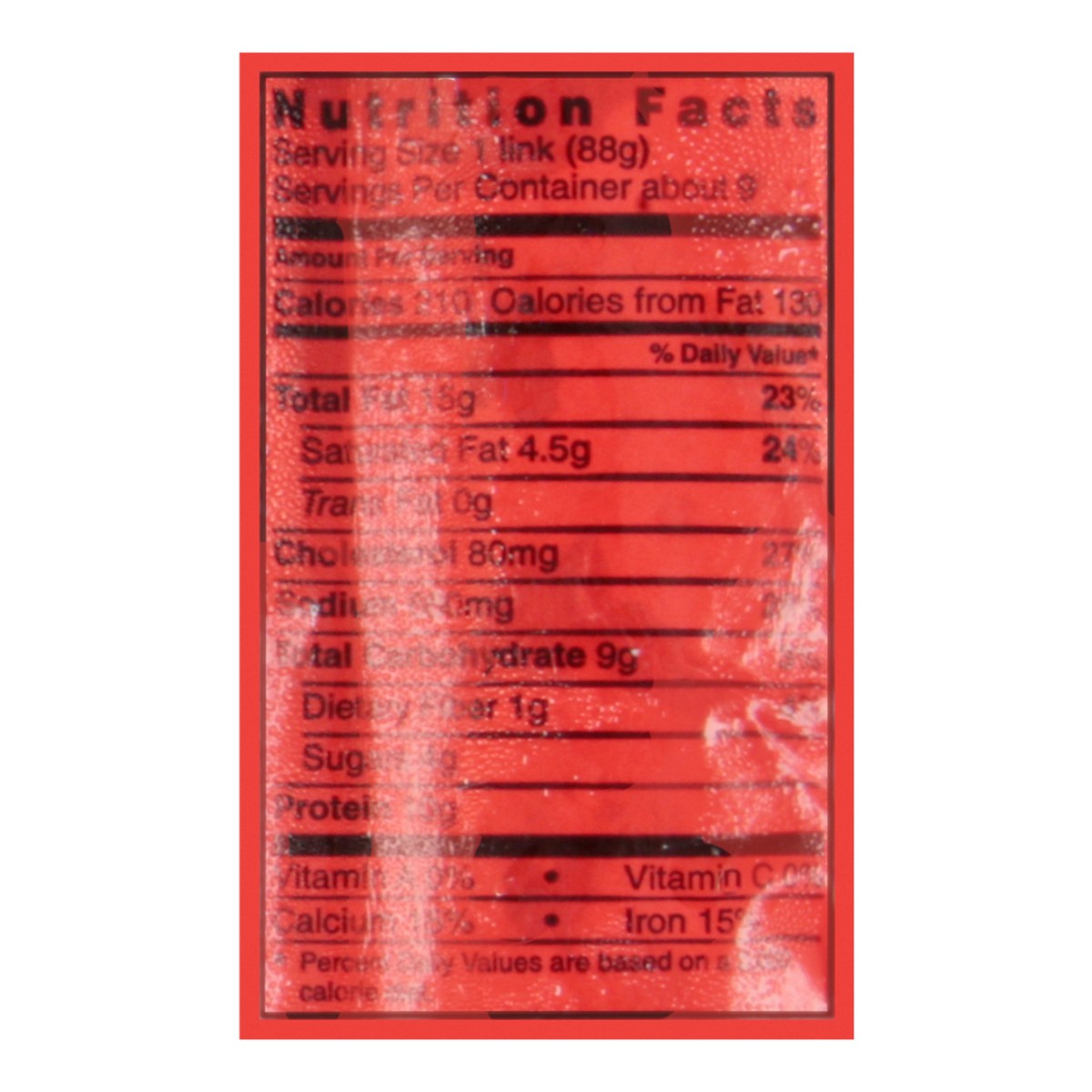 slide 7 of 12, Manda Branded Hot Links 28 oz, 1 ct