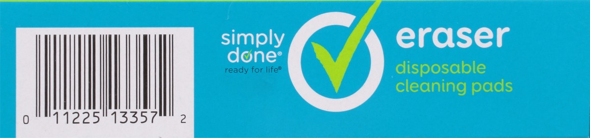 slide 4 of 9, Simply Done Eraser Disposable Cleaning Pads 2 ea, 2 ct