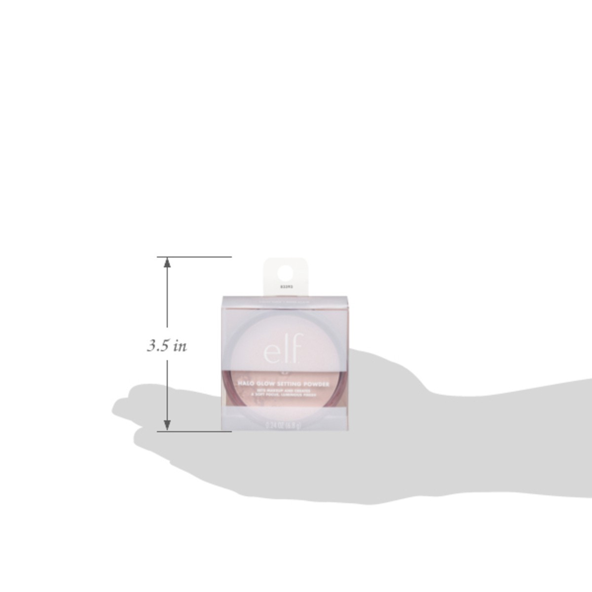 slide 6 of 12, e.l.f. Halo Glow Setting Powder, Light Pink, 0.24 oz