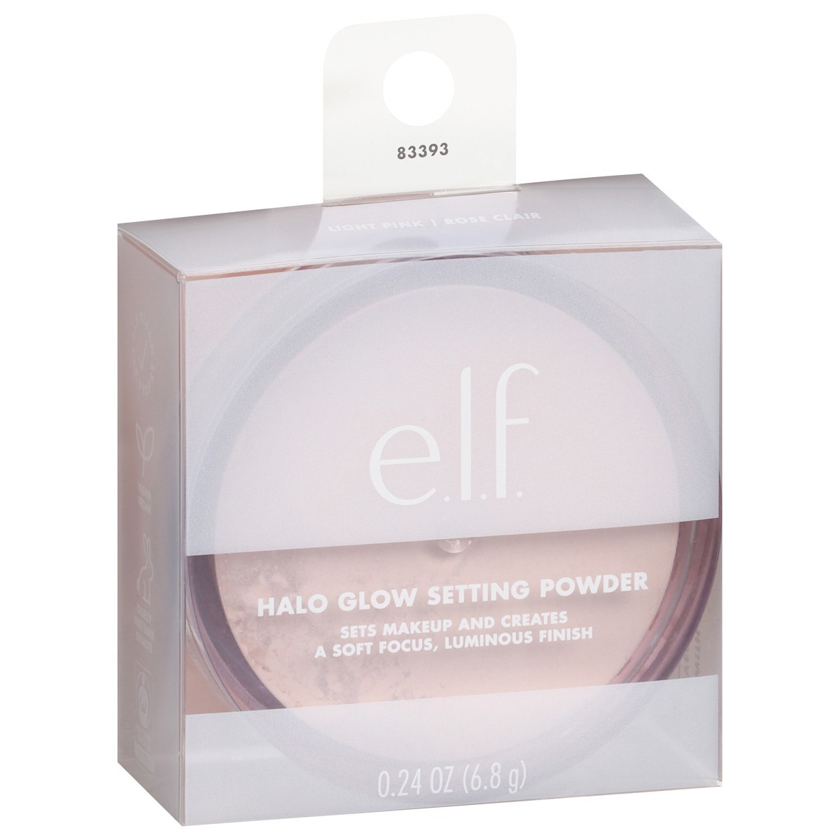 slide 9 of 12, e.l.f. Halo Glow Setting Powder, Light Pink, 0.24 oz