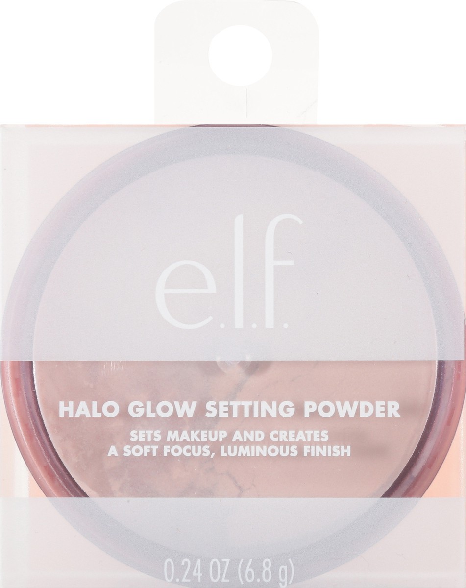slide 8 of 12, e.l.f. Halo Glow Setting Powder, Light Pink, 0.24 oz