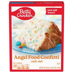 Betty Crocker Angel Food Confetti Cake Mix, 16.75 oz.