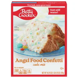 Betty Crocker Angel Food Confetti Cake Mix, 16.75 oz.