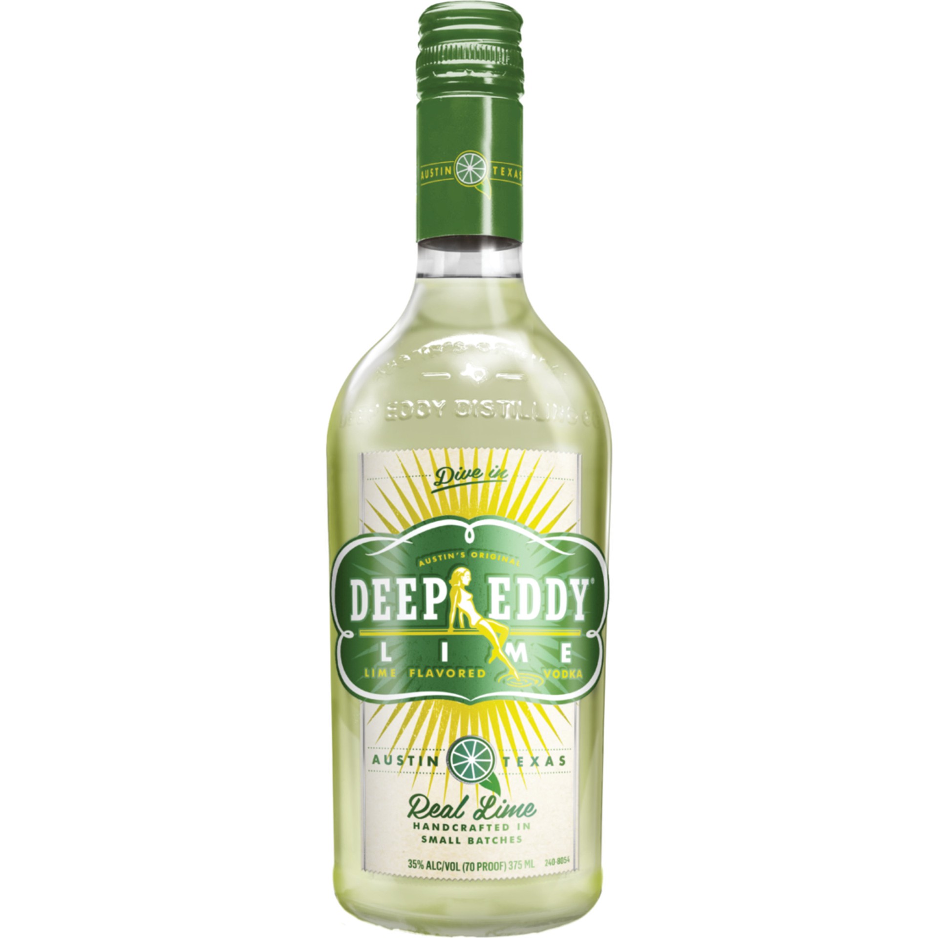 slide 1 of 3, Deep Eddy Vodka - Lime, 375 ml