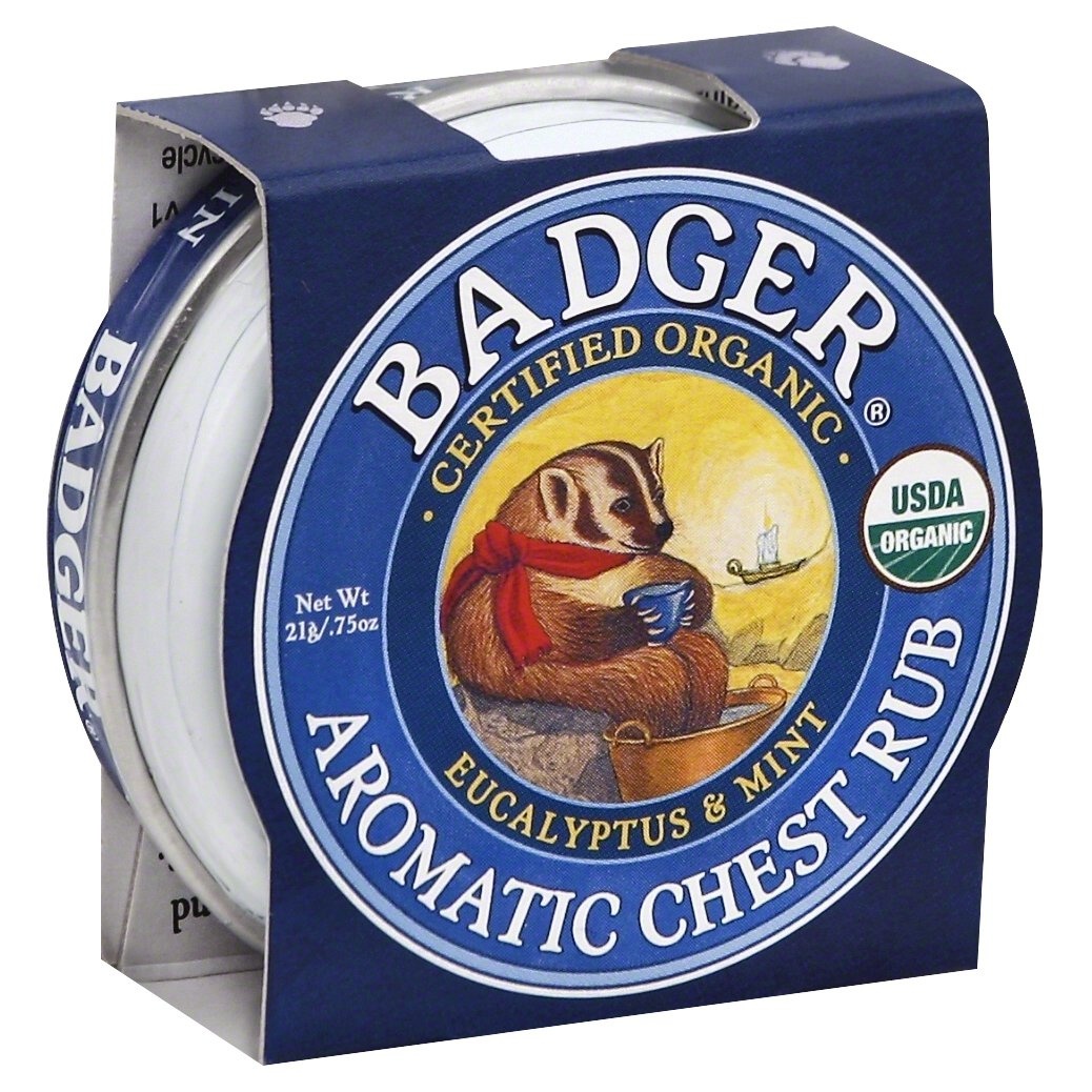 slide 1 of 5, Badger Chest Rub 0.75 oz, 0.75 oz