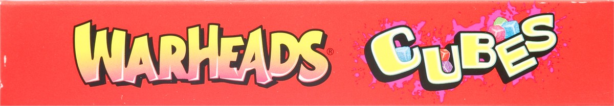 slide 9 of 9, Warheads Cubes Sour Sweet & Fruity Chewy Candy 4 oz, 4 oz