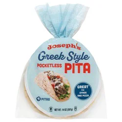 Joseph's Greek Style Pita Bread, 1 Pack, 4 Count