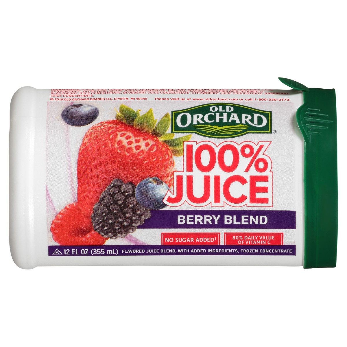 slide 1 of 13, Old Orchard 100% Juice Berry Blend Concentrate 12 fl. oz. Can, 12 fl oz