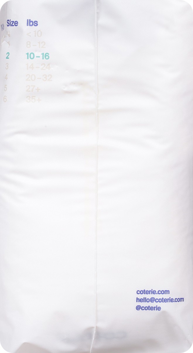 slide 5 of 13, Coterie Size 2 (10-16 lbs) Diapers 31 ea, 31 ct