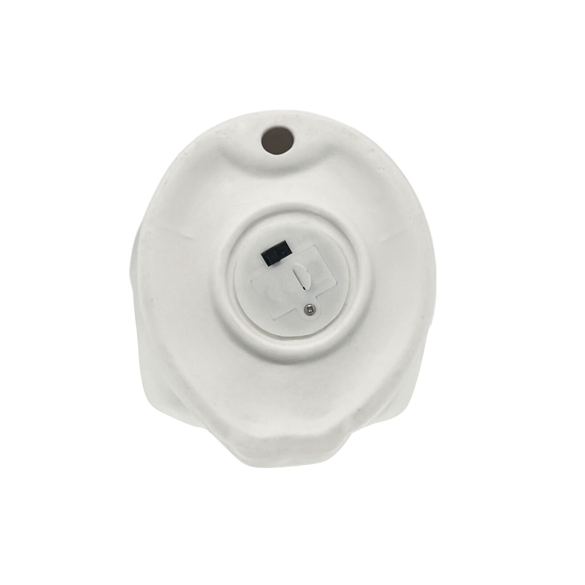 slide 2 of 8, 7.75" Diy Ceramic Led Gentleman Skull Decor By Make Market, 4.92 in x 4.92 in x 7.68 in