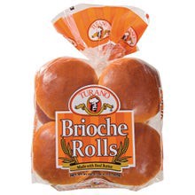 slide 1 of 1, Turano Brioche Sandwich Rolls, 8 ct