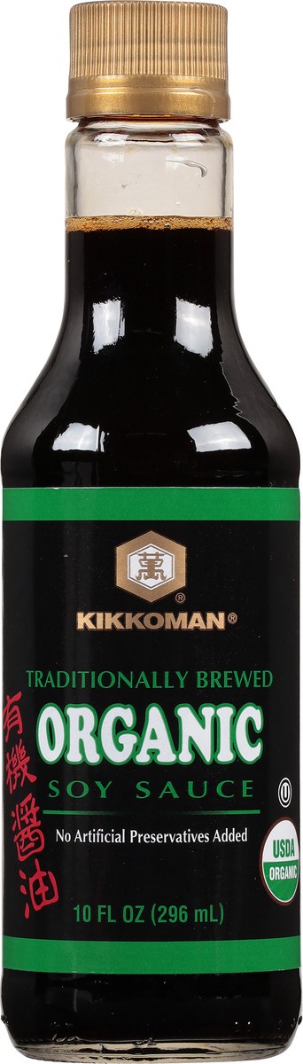 slide 9 of 14, Kikkoman Organic Soy Sauce 10 fl oz, 10 fl oz