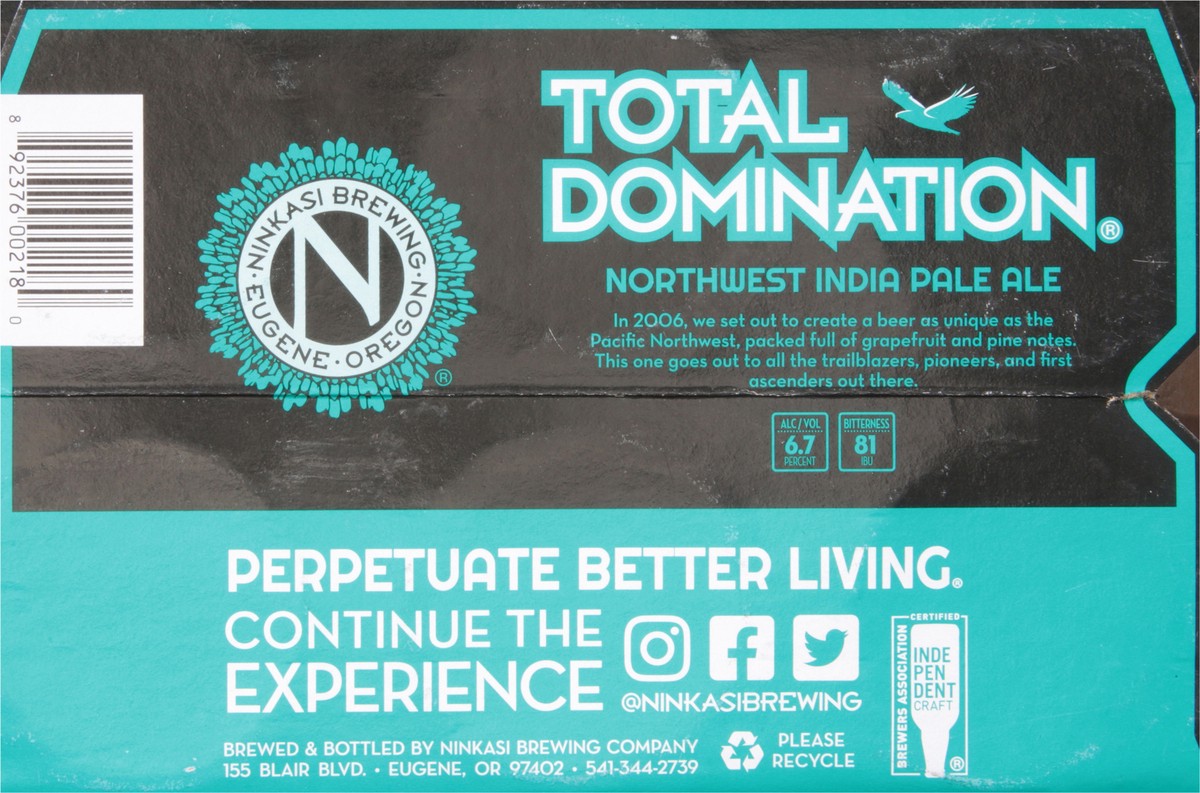 slide 7 of 9, Ninkasi Tot Domin, 6 ct; 12 fl oz