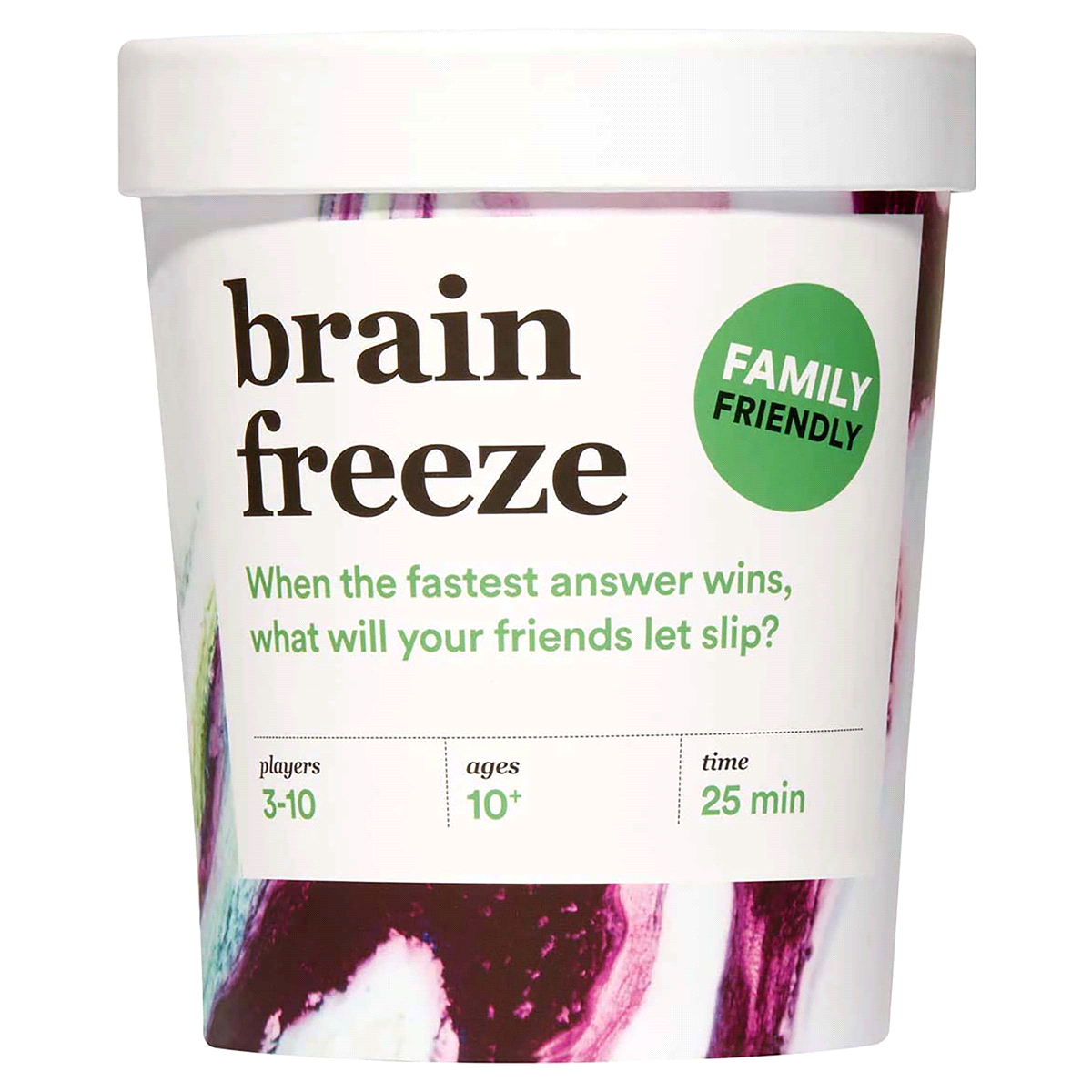 slide 1 of 1, Player Ten Brain Freeze Family Card Game, 1 ct