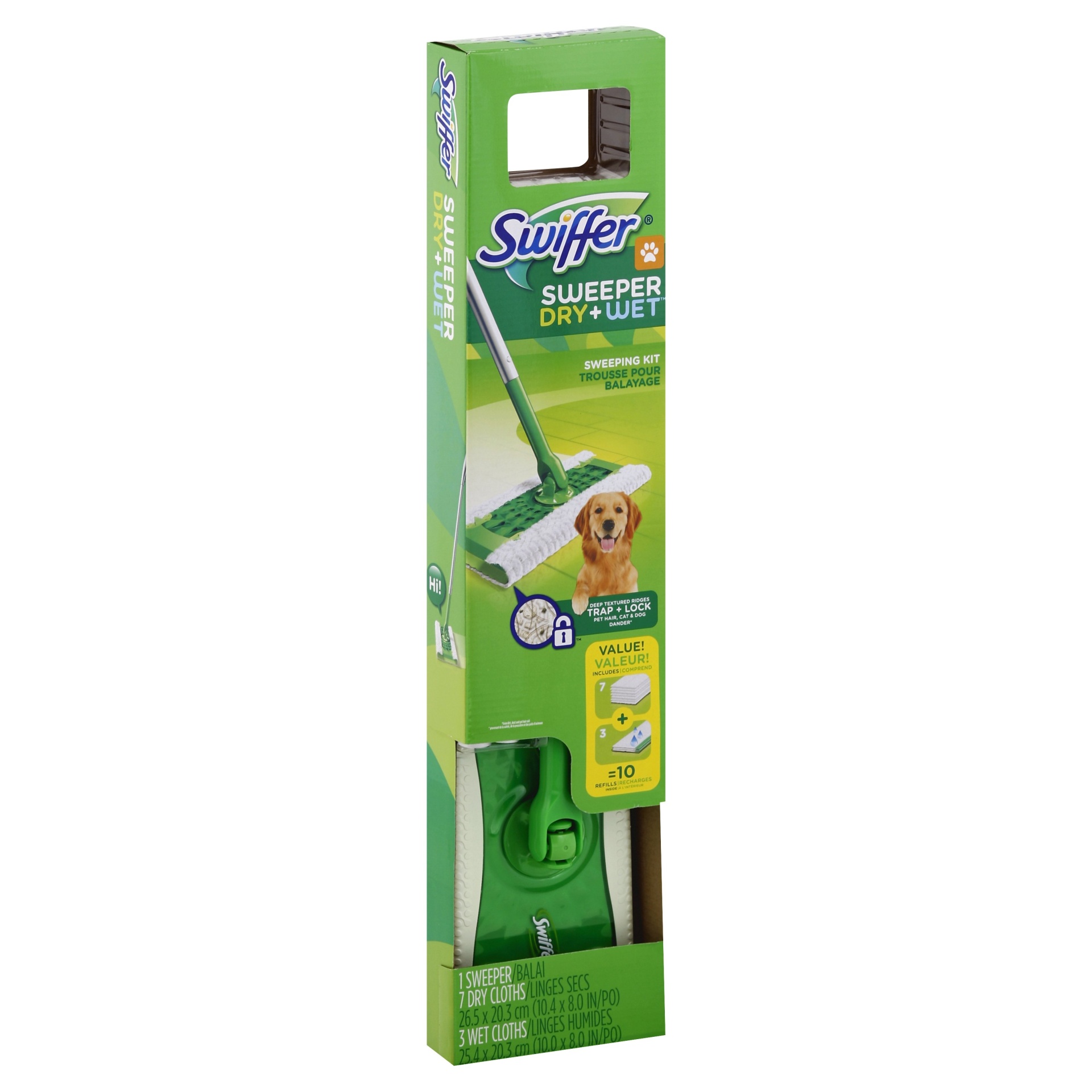 Swiffer Sweeper Dry + Wet Sweeping Kit 1 ct Shipt