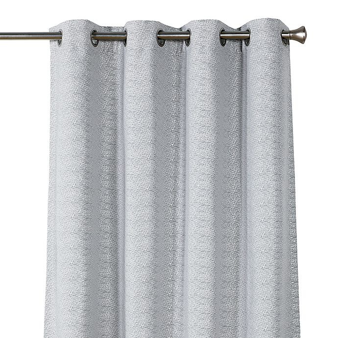 Therapedic Conway Grommet 100 Blackout Window Curtain Panel Grey 108
