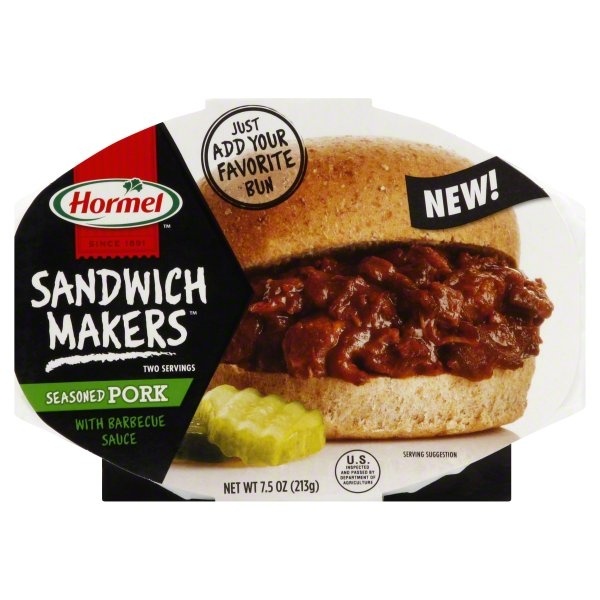 slide 1 of 1, Hormel Pork 7.5 oz, 7.5 oz