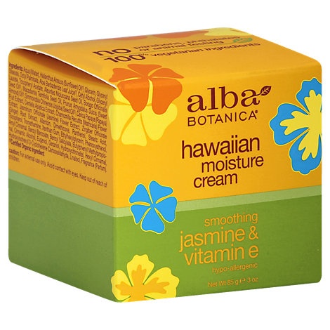 slide 1 of 1, Alba Moisturizer Cream Jasmine Vitamin E, 2.5 oz