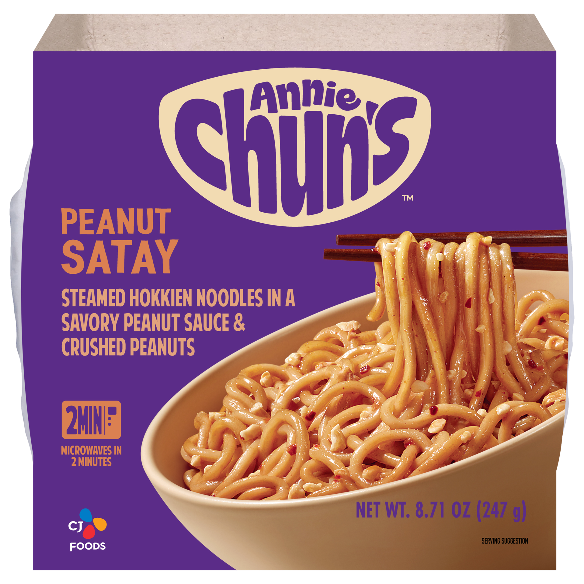 slide 1 of 10, Annie Chun's Peanut Satay Noodles 8.71 oz, 8.71 oz