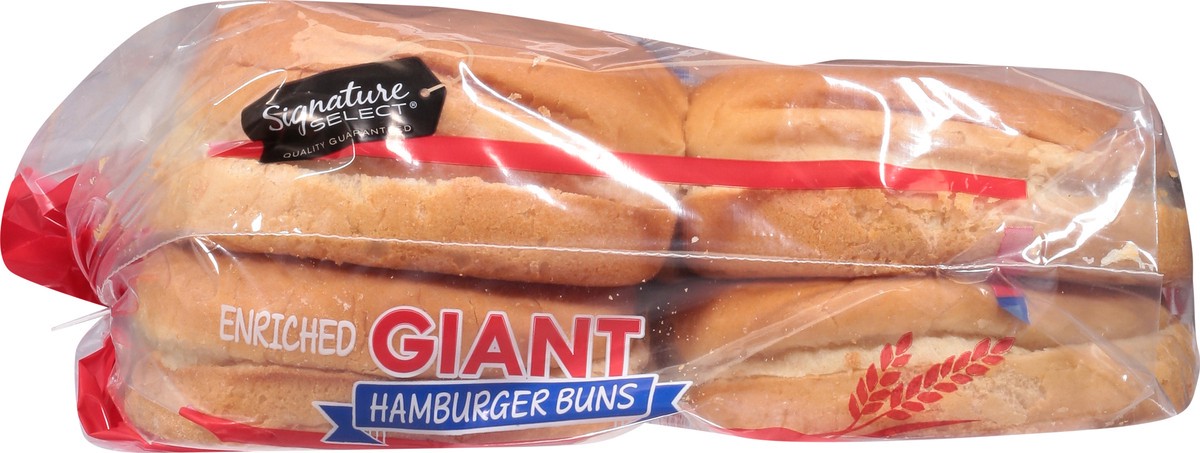 slide 8 of 9, Signature Hamburger Buns 8 ea, 8 ct