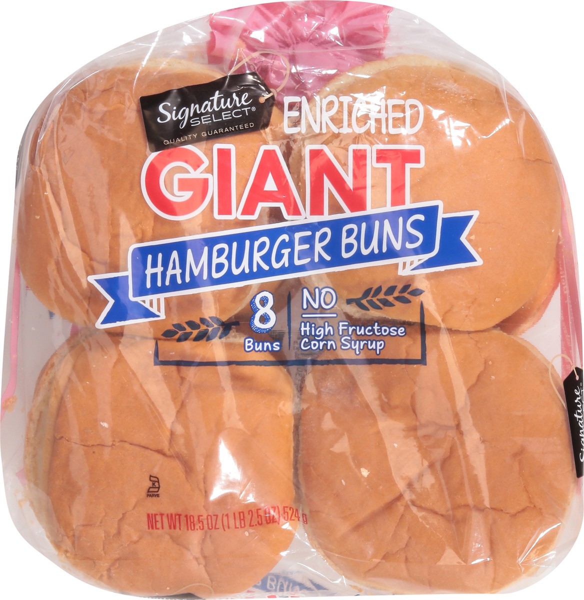 slide 9 of 9, Signature Hamburger Buns 8 ea, 8 ct