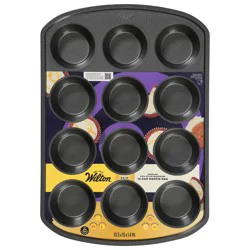 Wilton Gold Non-Stick 12 Cup Muffin Pan