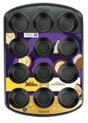 Wilton Gold Non-Stick 12 Cup Muffin Pan
