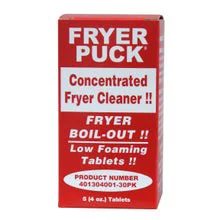 Fryer Puck Cleaner Deep Fryer Tablet 4 oz