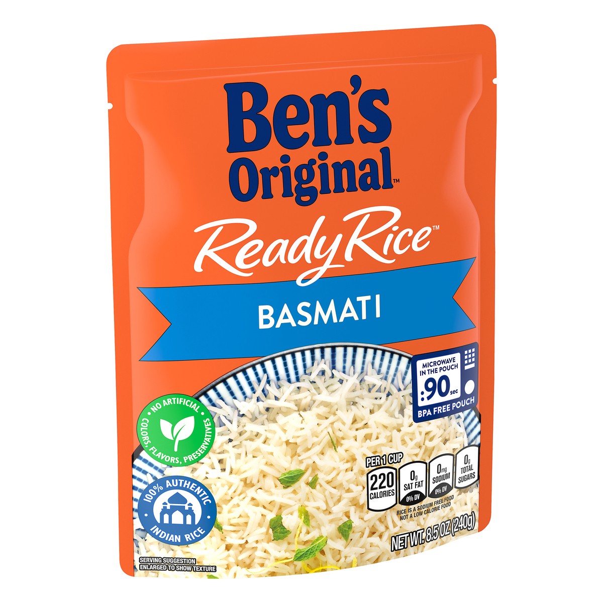 slide 2 of 13, Ben's Original Rice, Basmati, 8.5 oz