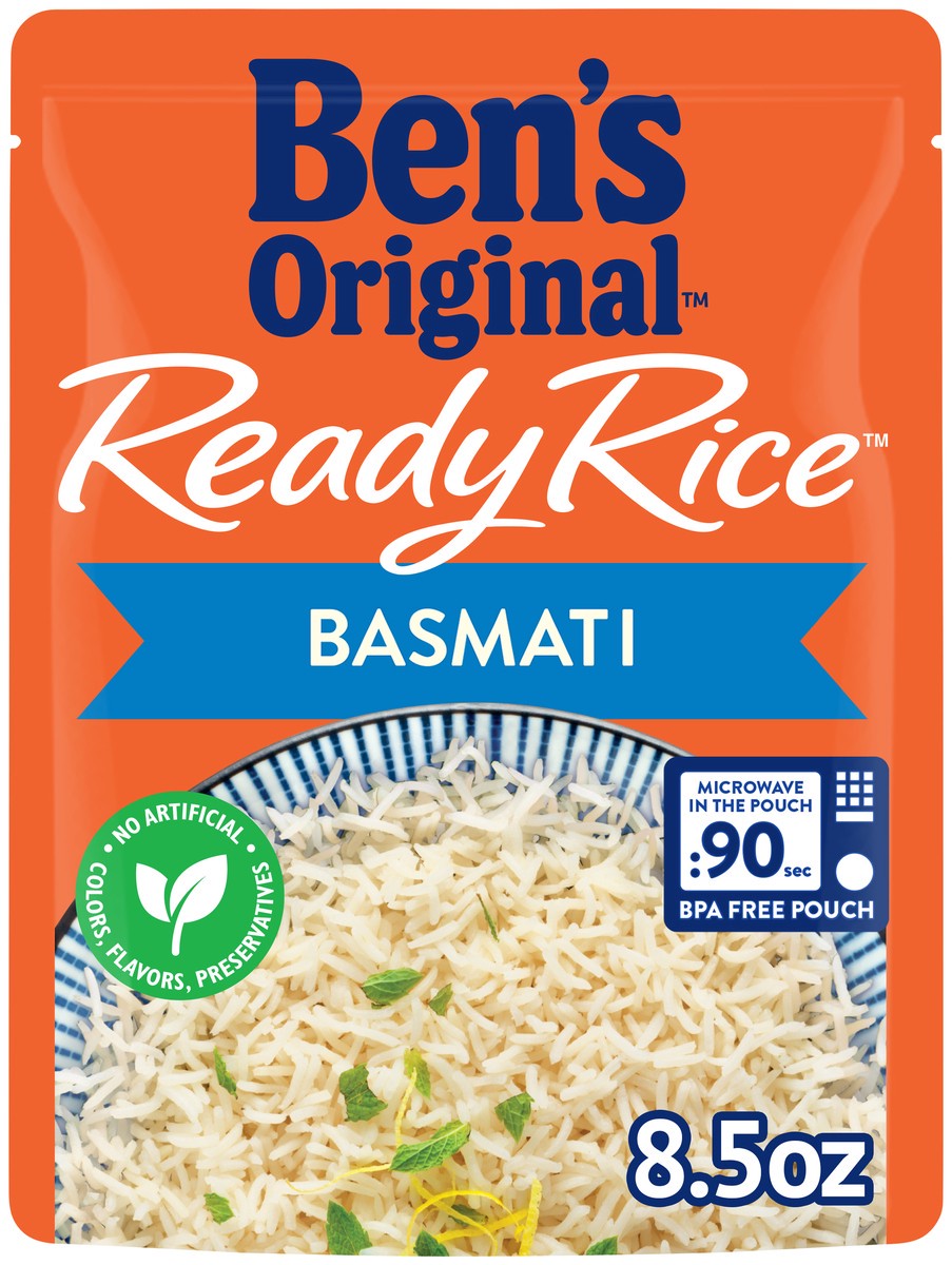 slide 1 of 13, Ben's Original Rice, Basmati, 8.5 oz