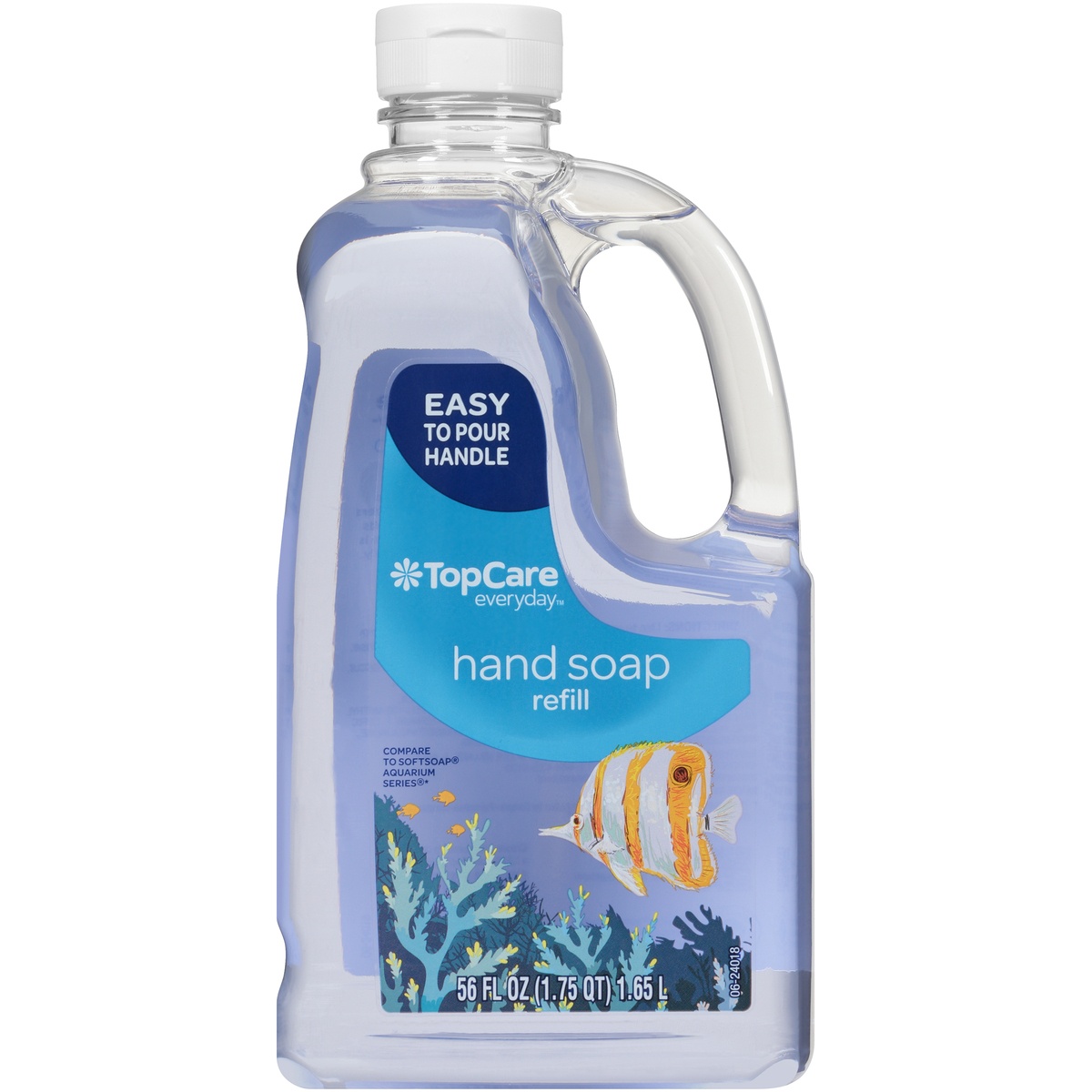 slide 1 of 1, TopCare Hand Soap Refill, 56 fl oz