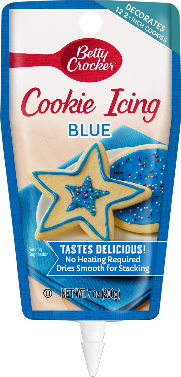 slide 1 of 2, Betty Crocker Blue Cookie Icing 7 oz, 7 oz