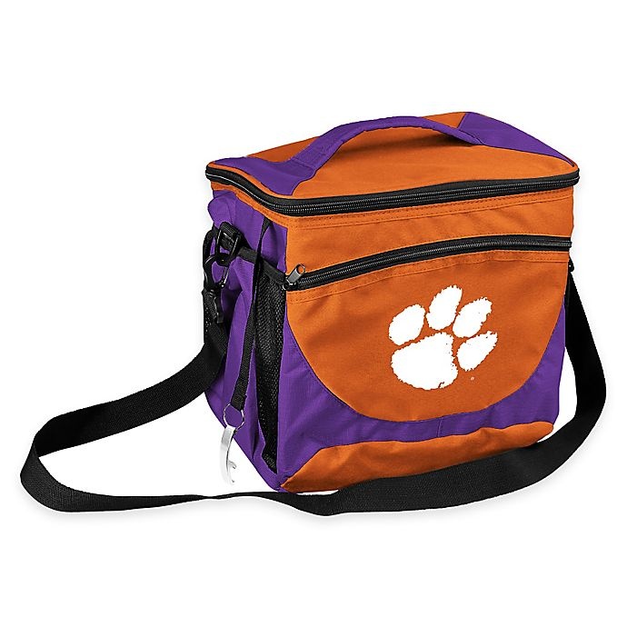 slide 1 of 1, NCAA Clemson University Cooler Bag, 24 ct