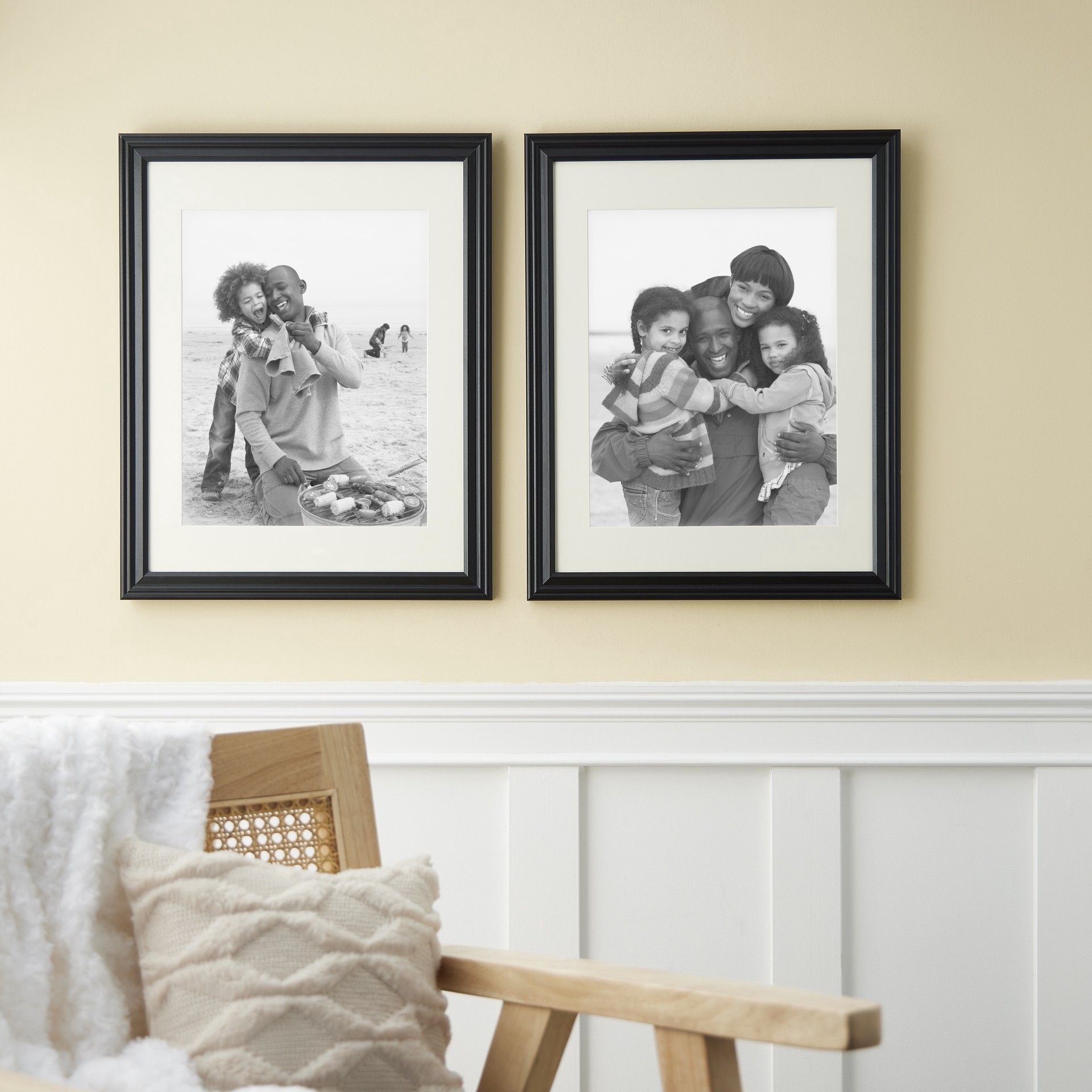 slide 5 of 6, 2 Pack Lifestyles 11" X 14" Black Frames With Mat By Studio Decor, 11 in x 14 in
