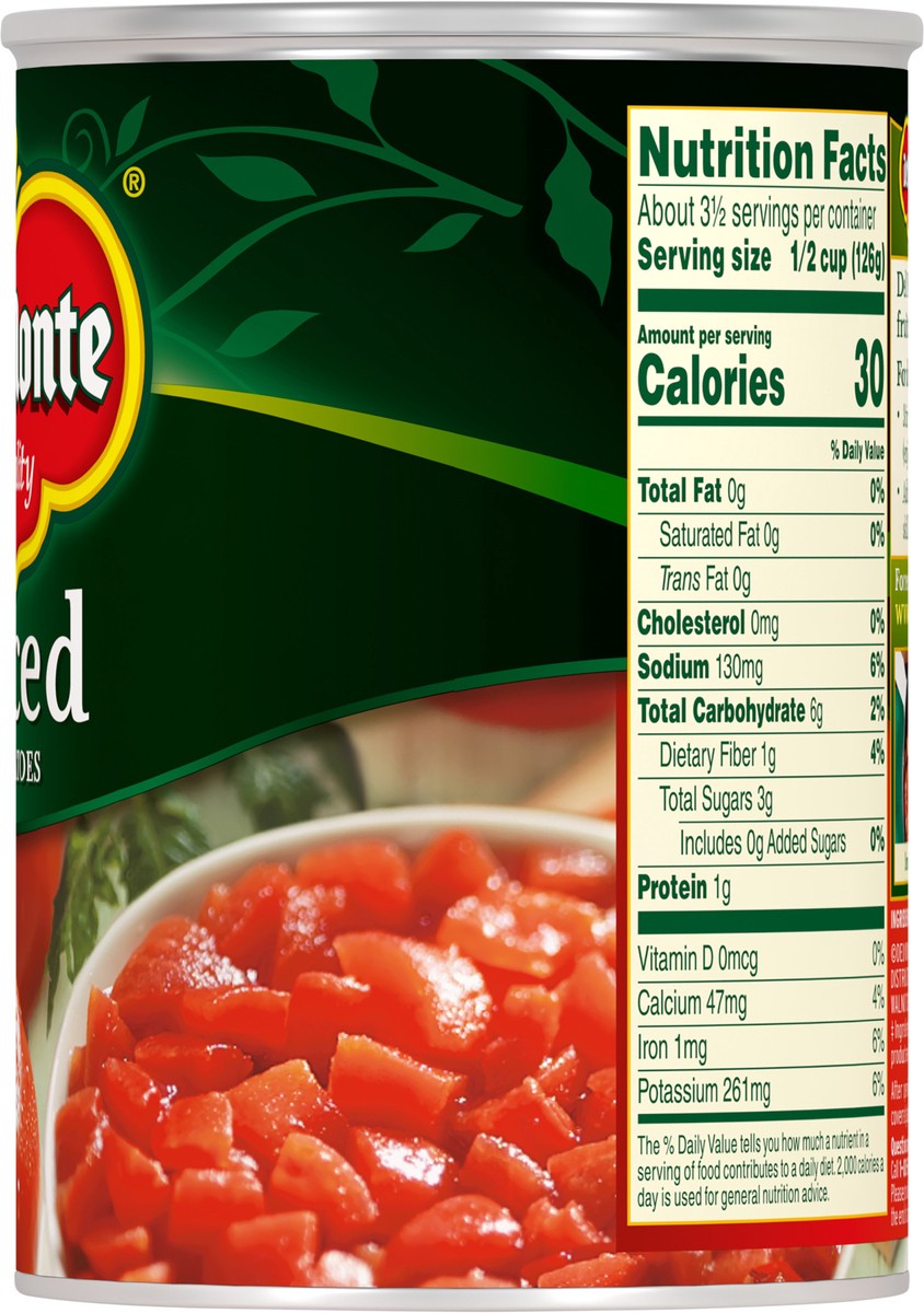 slide 6 of 10, Del Monte Tomato Peeled Diced, 14.5 oz