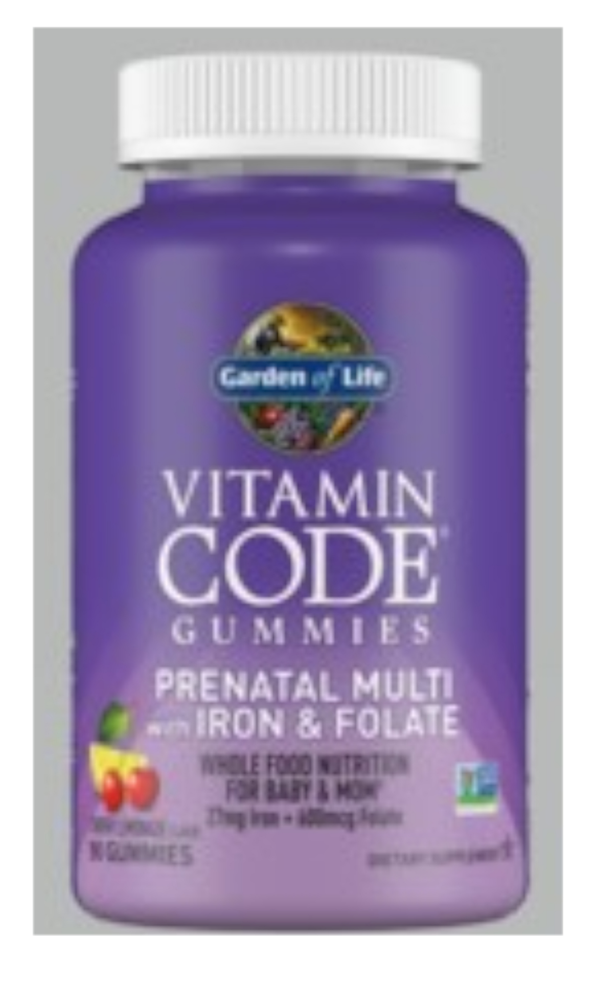 slide 1 of 5, Garden of Life Vitamin Code Prenatal Multi Gummy, 30 ct