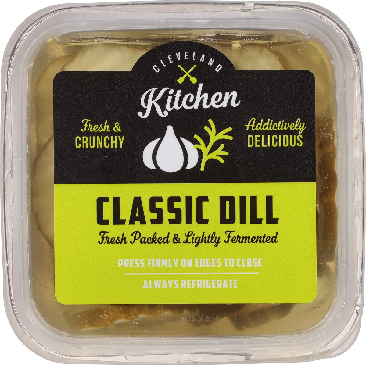 slide 6 of 13, Cleveland Kitchen Classic Dill Pickle Chips 16 fl oz, 16 fl oz