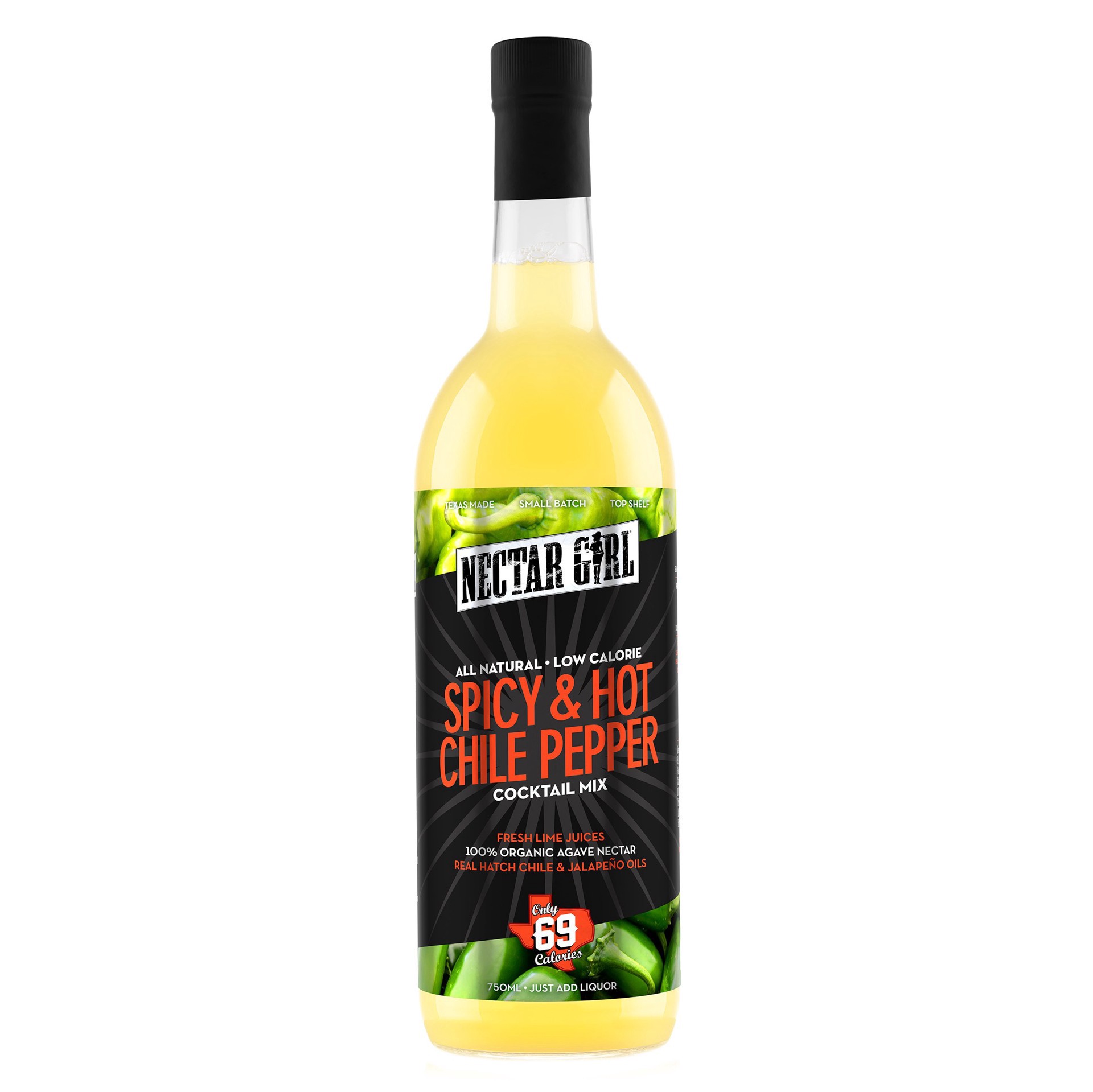 slide 1 of 1, Nectar Girl Skinny Hatch Chile Spicy Cocktail Mix - 750 ml, 750 ml