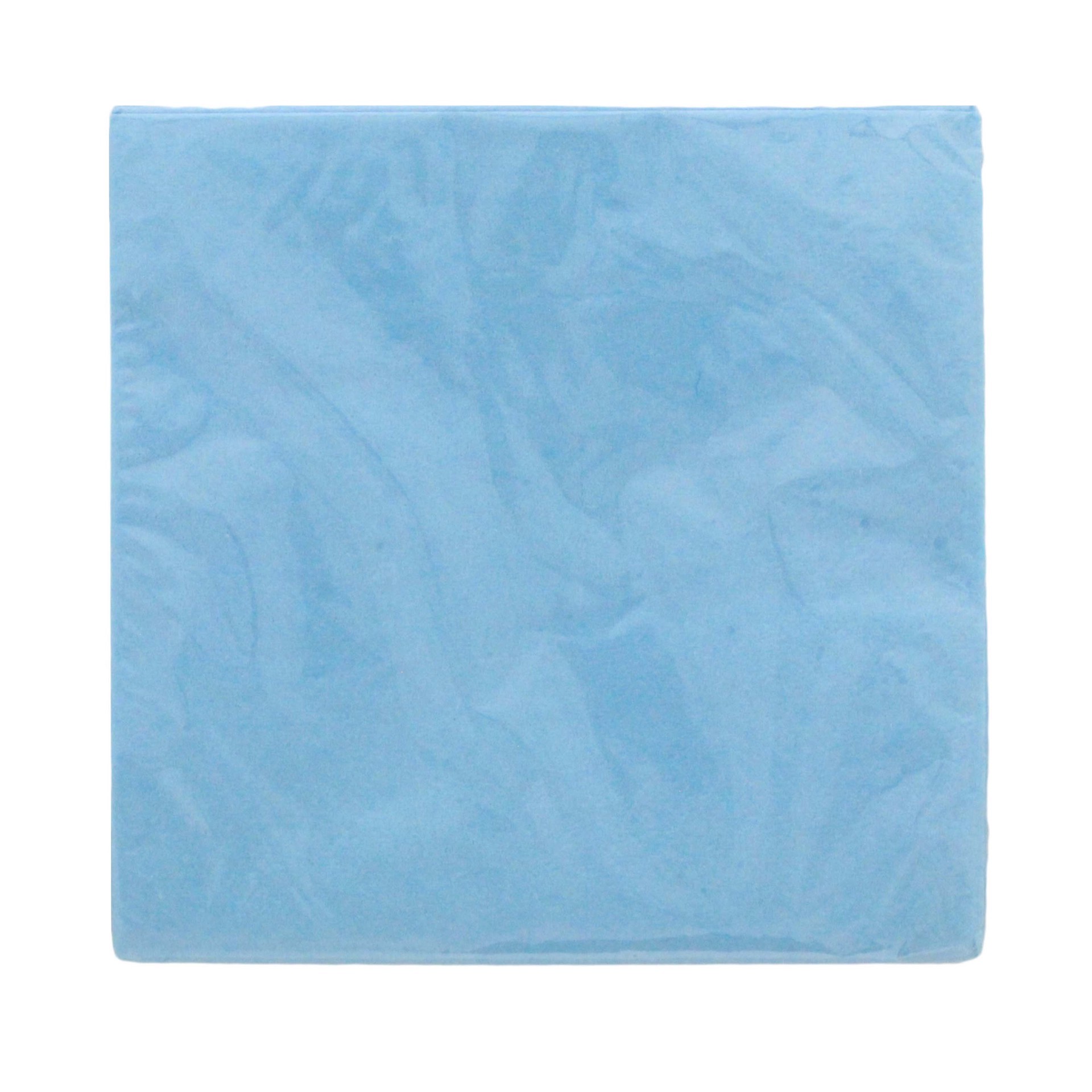 slide 1 of 1, Unique Industries Powder Blue Beverage Napkins, 20 ct