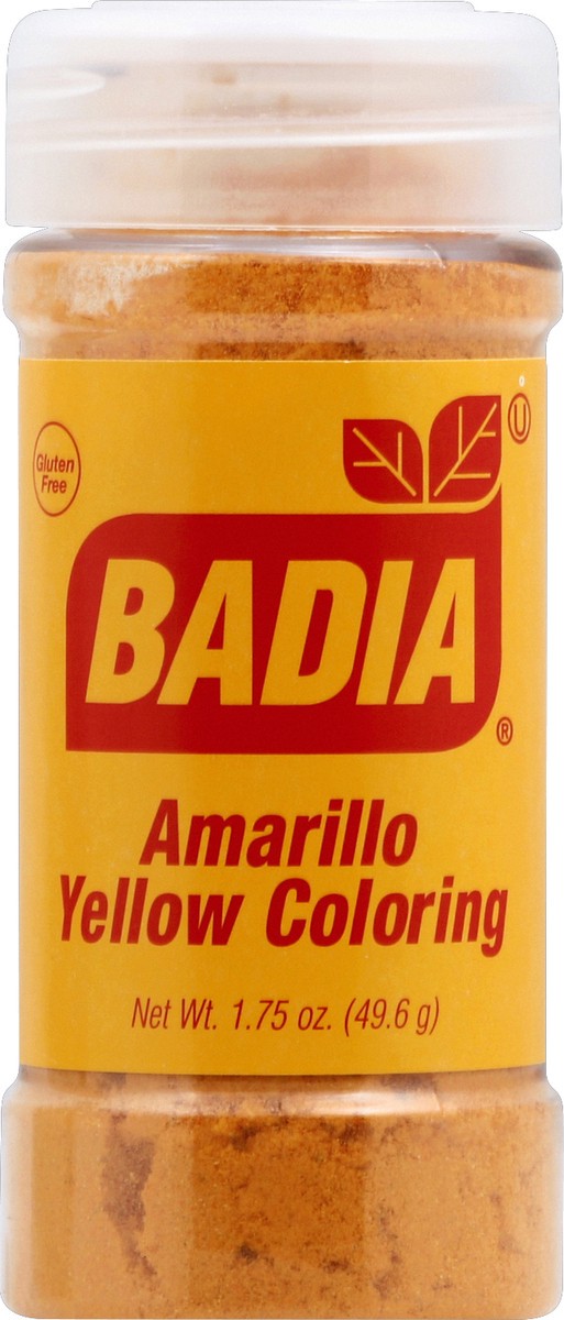 slide 1 of 1, Badia Amarillo (Yellow Food Coloring) Jar, 1.75 oz