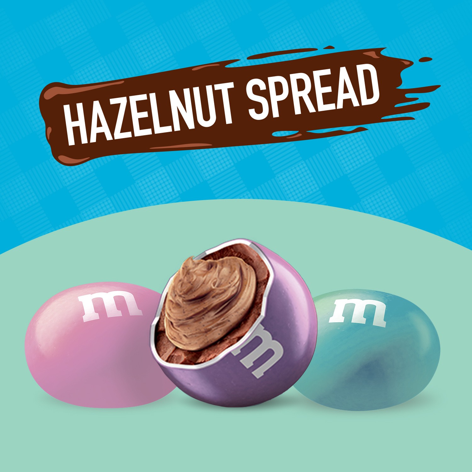 slide 4 of 5, M&M's Hazelnut Spread Chocolate Bulk Easter Candy Bag, 8 oz., 8 oz