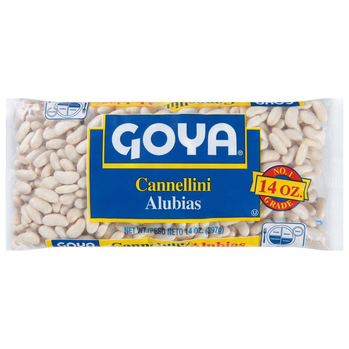 slide 1 of 1, Goya Cannellini 14 oz, 14 oz